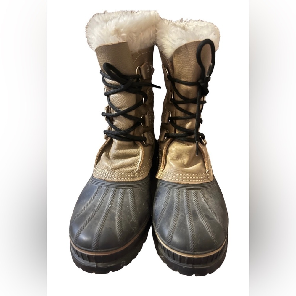 Vintage Sorel Kaufman tracker Mens snow boots Sz 8 - Picture 2 of 9